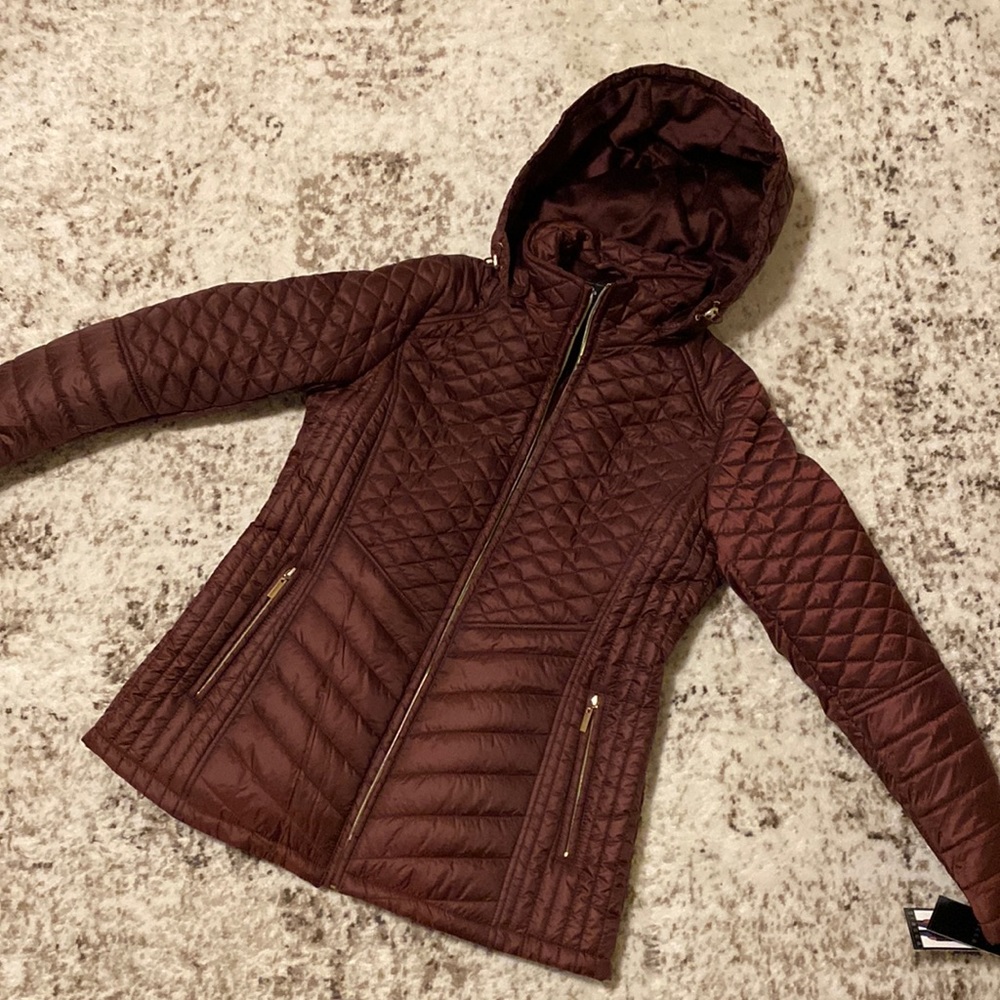 Beautiful burgundy jacket!